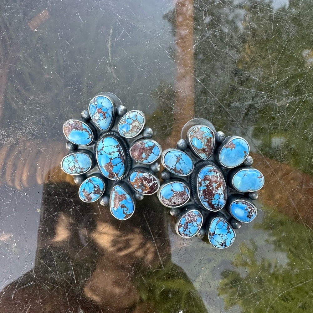 Native Made Golden Hills Cluster Earrings
